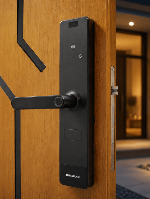 Smart home garage door control panel